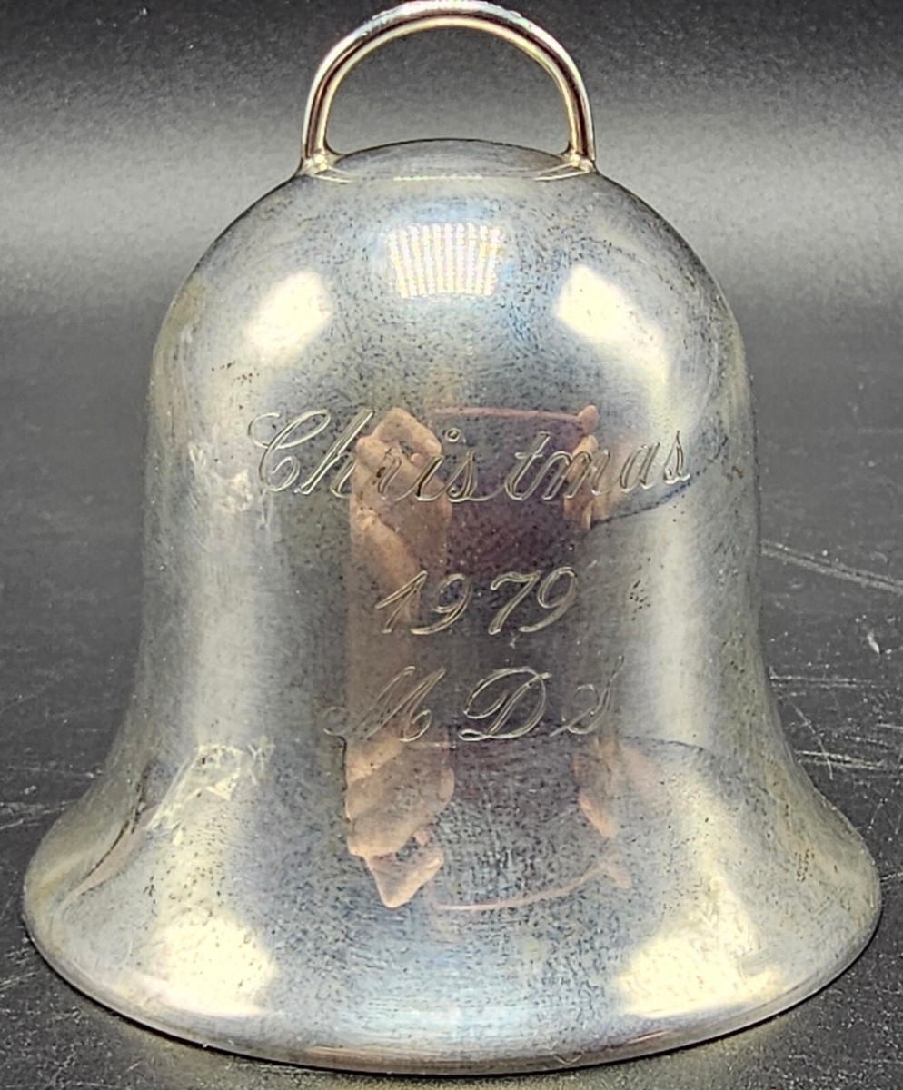 Halls Sterling Silver Christmas Bell 1979 | eBay