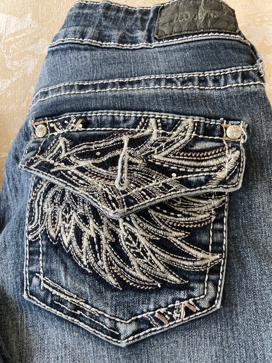 BOHEMSEO☆CROSSOVER POCKET BOOTS CUT JEANS BOHEMIAN SEOUL] BOHEMSEO FRONT POCKET BOOTS CUT DENIM PANTS