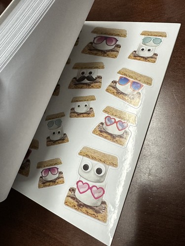 💕 HUGE LOT 1000 STICKERS 40 Sheets Journaling Alphabet Fun Animal Cool Designs - Picture 6 of 12