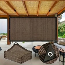 Shade Cloth Shadecloth Mesh Cover Taped Edge With Grommets UV Protection UK
