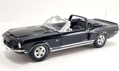 ACME A1801875 1:18 1968 SHELBY GT500KR CONVERTIBLE (BLACK) | eBay