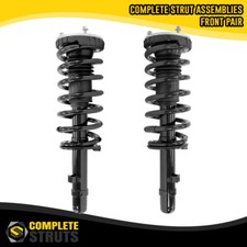 Front Pair Complete Struts & Coil Spring Assemblies for 2017 Genesis G80 AWD