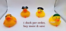 Pirate Rubber Duckies Ducks - Choose Color - Jeep Ducking - US Shipper