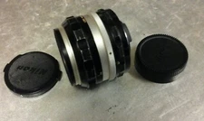 Nikkon NIKKOR-S Auto 1:14 f=50mm #1254977 with L1A 52mm Nikon Japan filter