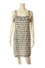ANN TAYLOR LOFT sleeveless cotton and silk dress Sz 4