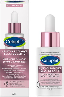 Cetaphil Healthy Radiance Brightening Serum 30ml, Natural, Antioxidant