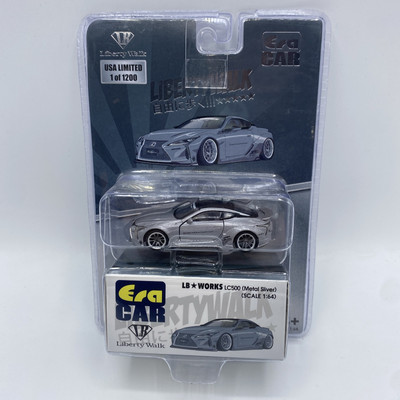 ERA CAR 1/64 27 LB WORKS LEXUS LC 500 (METAL SILVER) LS21LC2701
