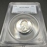 1954 Proof Silver Washington Quarter PCGS PR66/Beautiful Red And Blue Toning Philadelphia Washington