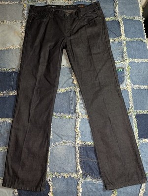 Vtg Marc Ecko Jeans Black Baggy Hip Hop Grunge Gothic Y2K Men's 38x36 (38x34)