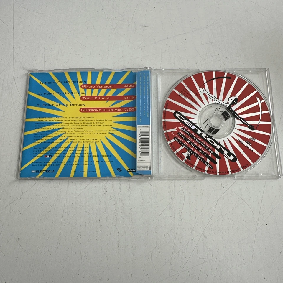 Centory Point of no return (1994) [Maxi-CD] - Bild 3 von 4