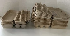 Mixed Lot of 16 USED Paper Cardboard Egg Cartons EMPTY  4 hold 12, 12 hold 18