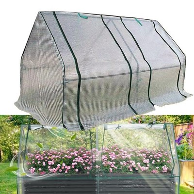 Schutzhülle für Mini Gewächshaus und Gartenhochbeet Allwetterlösung