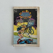 Vintage Kenner Super Powers Mini Comic 3 Wonder Woman 1983
