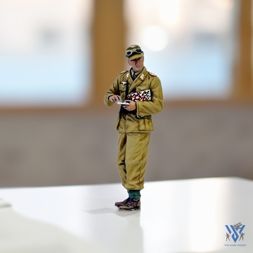 Orden anticipada, Rommel & Staff África 1942 - 1:35 oficiales alemanes pintados de la Segunda Guerra Mundial - Imagen 9 de 12