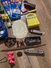Vintage Junk Drawer Lot Whatnot Stock Trinket Tray Smalls Toys Pins Collectibles — photo 8