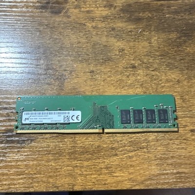 8GB 1Rx8 PC4-2666V-UA2-11 MTA8ATF1G64AZ-2G6E1 Micron Desktop RAM