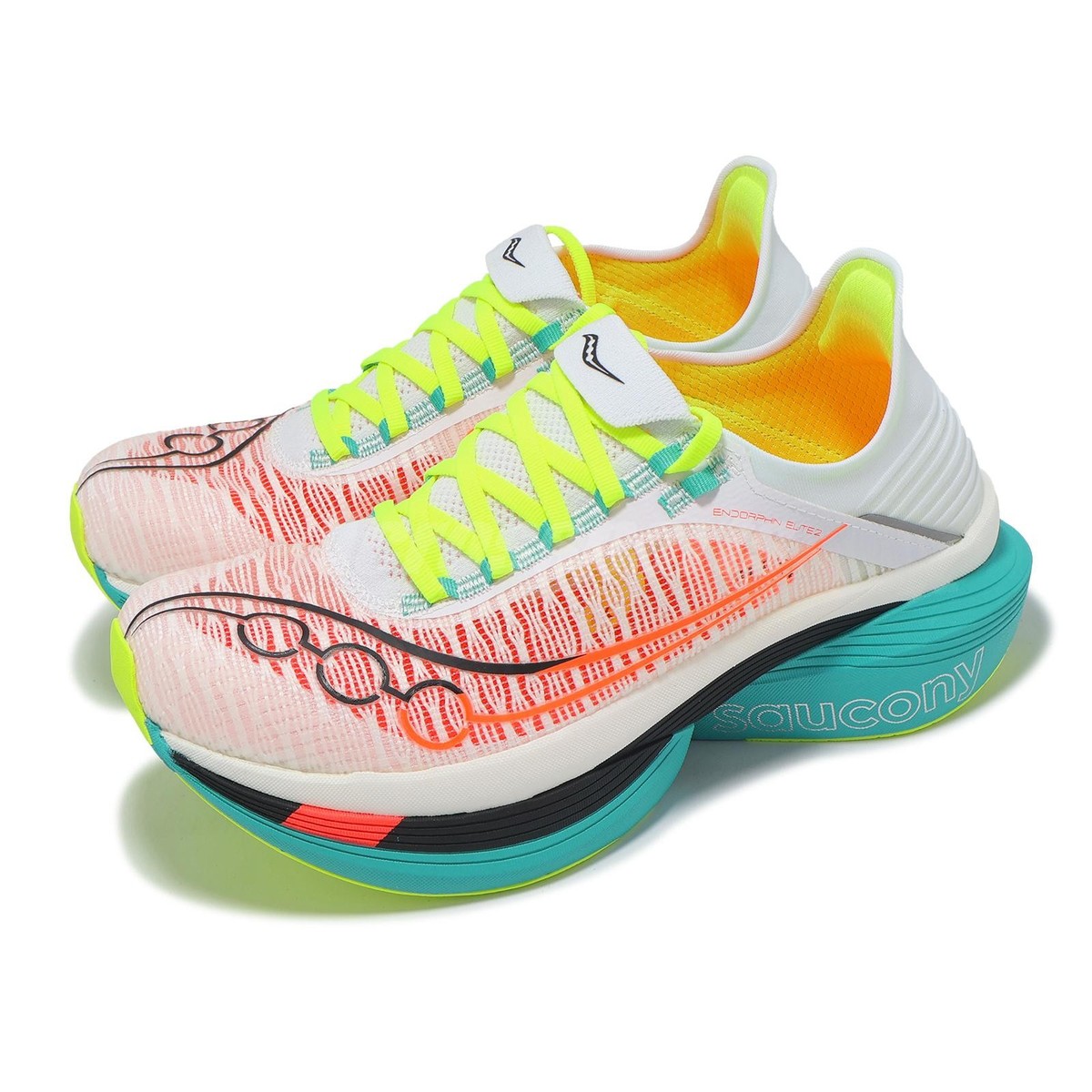 Saucony Endorphin Elite 2 White Mutant Men Road Running Racing