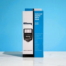 ULTIMAXX UM-DSF100 Universal Digital Slave Flash Hot Shoe Mount DSLR & SLR