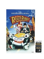 Who Framed Roger Rabbit Creator Author Gary K. Wolf Autographed Poster Print 🐰
