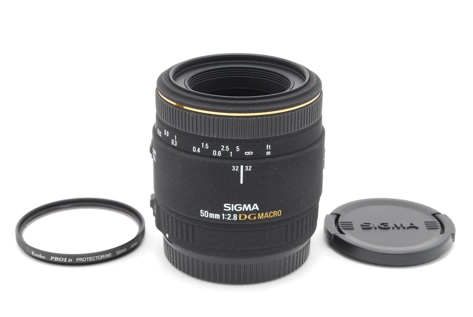 [COMO NUEVO] Lente Sigma 50 mm f/2,8 DG EX MACRO AF para montura Canon EF de JAPÓN Foto 3 de 4