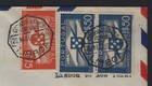 1939 Portugal Transatlantic First Flight Cover - Lisbon to New York — photo 2