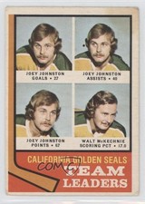 1974-75 O-Pee-Chee Joey Johnston Walt McKechnie #56 0a1