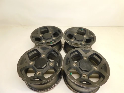 2015 Polaris RZR 900 Trail OEM Front & Rear Rims 12x6 1521606-067