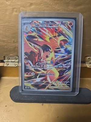 Pokémon Ethan's Typhlosion 190/182 Destined Rivals Illustration Rare Full Art