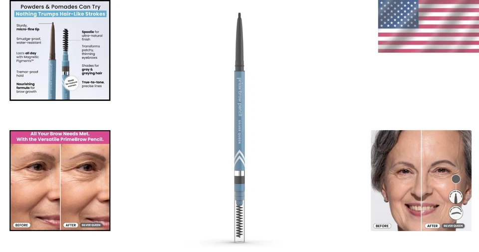 Mature Women’s PrimeBrow Pencil – Effortless Application for Natural Definition - Image 2 of 4
