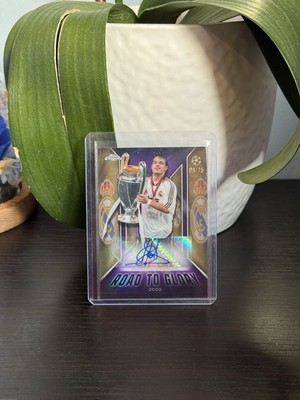25/26 Topps Chrome UEFA CC Fernando Morientes Road to Glory Auto /75 Case Hit