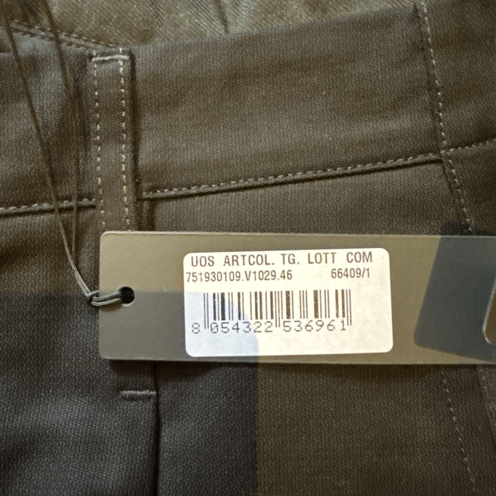 Pantalone Stone Island Shadow Project Nero 46
