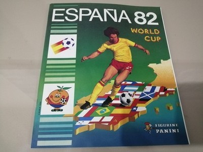 Spain '82 Sandwich Footballer Figurine Album Complete Reissue 