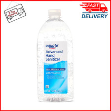Equate Moisturizing Original Advanced Hand Sanitizer with Vitamin E, 60 fl oz