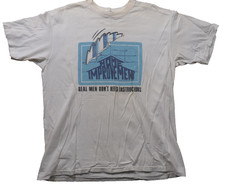 NWT vtg 90s Home Improvement Real Men Dont Need Instructions Shirt XL TV Show
