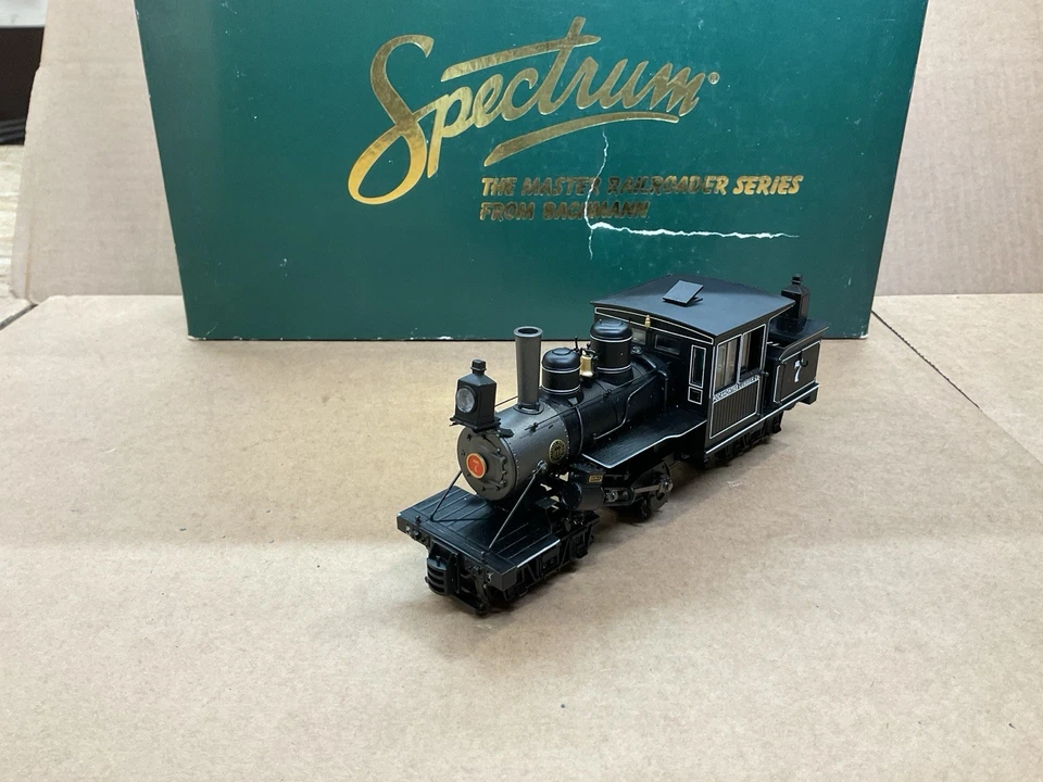 BACHMANN SPECTRUM ON30 NARROW GAUGE STEAM LOCOMOTIVE 28-TON CLIMAX DCC READY ! - Image 3 of 4