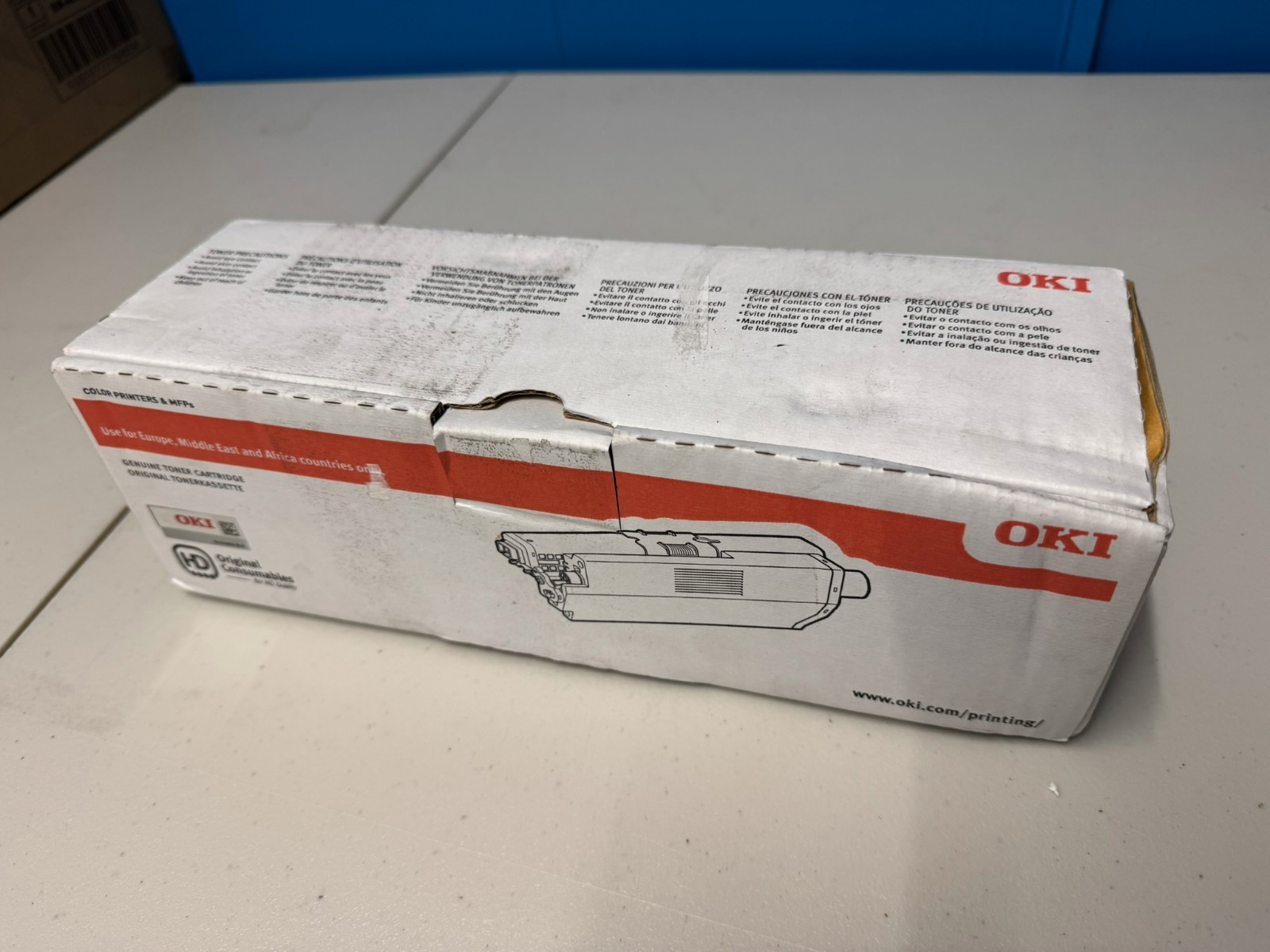 Genuine OKI Black Toner Cartridge C310 C330 C510 MC351 MC352 MC361 MC362 MC561