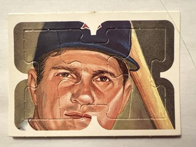 1986 Donruss Diamond King Puzzle Pieces #22-24 Carl Yastremski Boston Red Sox