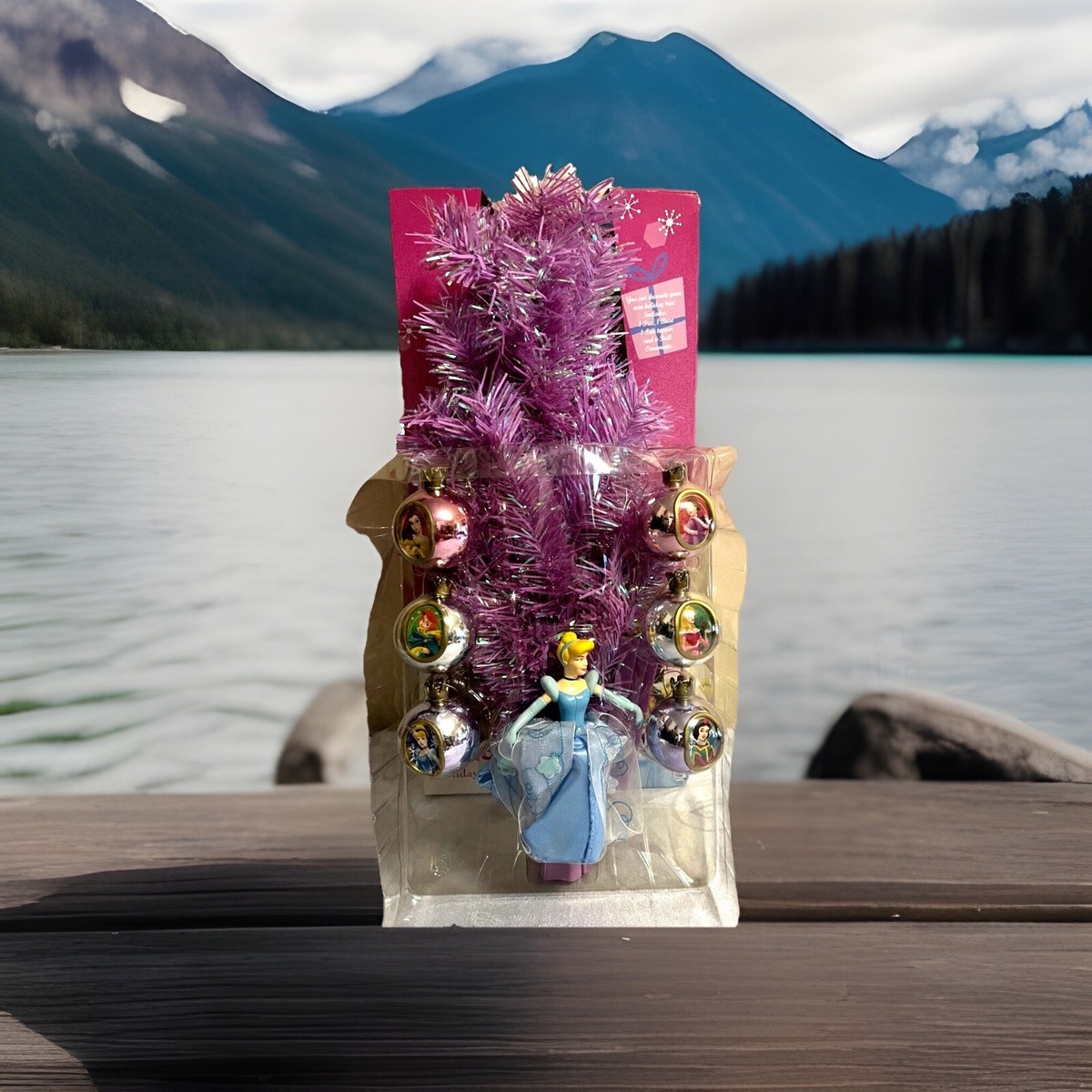 Disney Princess Christmas Holiday Tree Set Collectible 2005 Gemmy