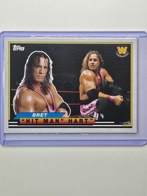 Bret Hit Man Hart 2018 Topps Heritage WWE #BL-6 Legends Trading Card