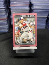 2024 Topps Series 1 Pink /50 Dylan Cease #40 White Sox - Mothers Day Edition SSP