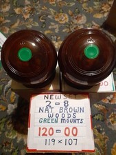 2-8 woods Crown Green Bowls