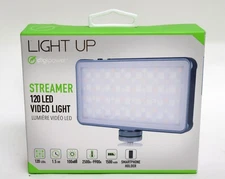 Digipower The Streamer Video Light 120 led for camera and smartphone lighting