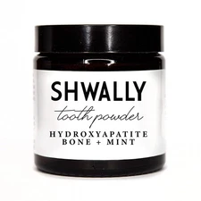 Shwally Magical Tooth Powder W/Hydroxyapatite Cattle Bone & Fluoride Free Ami...