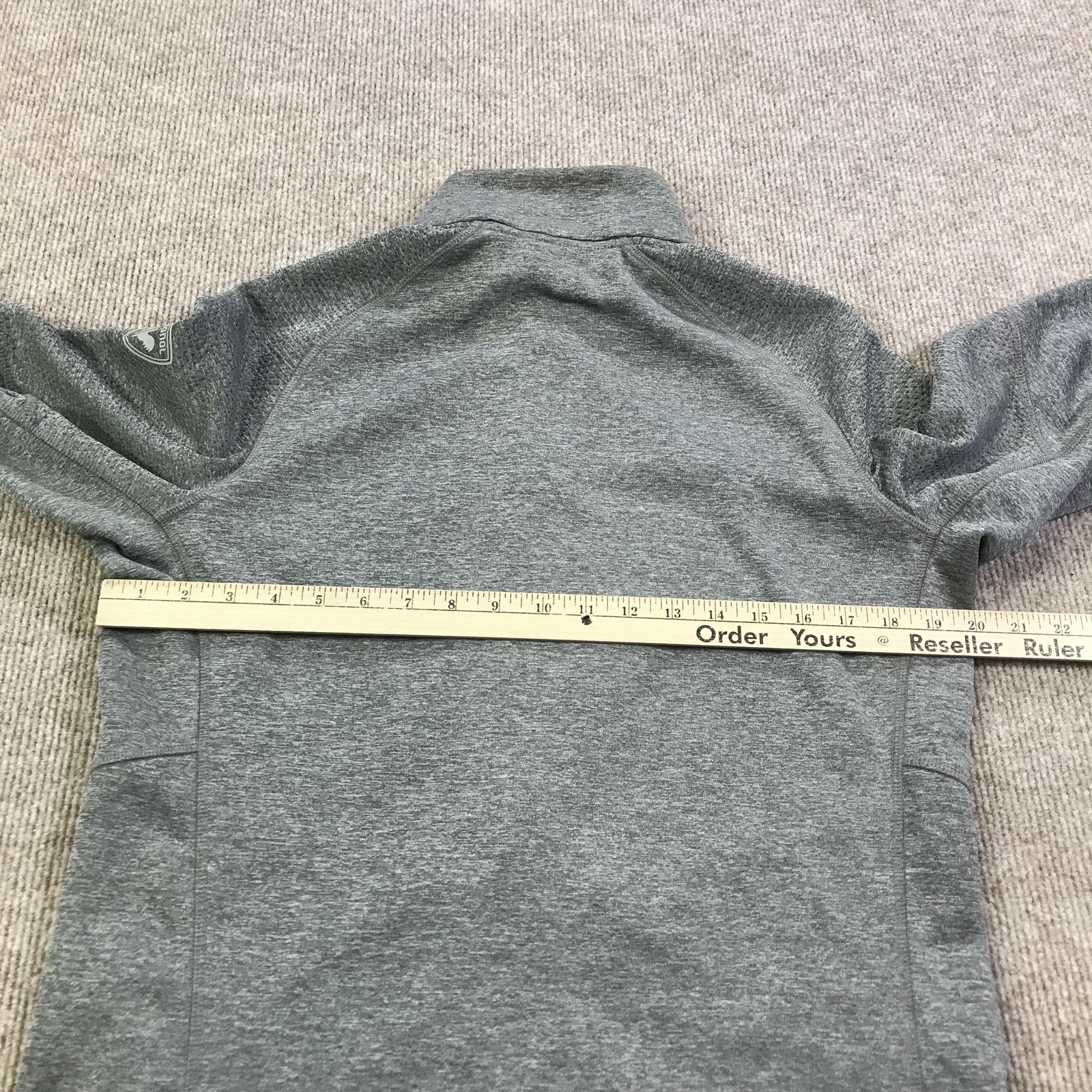 Rossignol Jacket Mens Medium Gray Softshell Fleec… - image 9