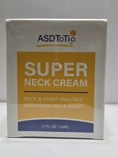 Super Neck Cream Anti-Aging Day/Night Cream Moisturizing 1.7 FL Oz Exp. 05/2027