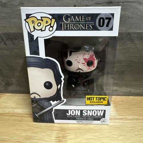 Funko POP! Game Of Thrones- Jon Snow Vinyl Figure Hot Topic Exclusive #07