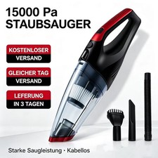 Kabelloser Akkusauger 15000Pa Beutellos Hands...