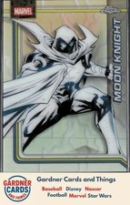 2026 Topps Chrome Marvel Comics #81 Moon Knight Storm's Lightning Refractor