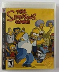 THE SIMPSONS GAME (Sony Playstation 3 / PS3, 2007) No Manual *Tested & Working*