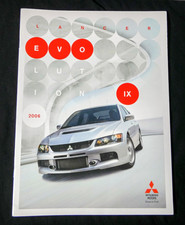 2006 Mitsubishi Lancer Evolution Ix Official Brochure